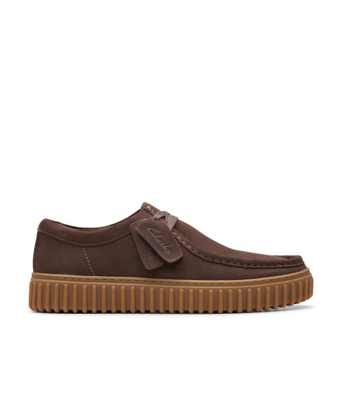 Clarks - Torhill Lo Dark Brown Suede Clarks - Torhill Lo Dark Brown Suede
