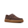 Clarks - Torhill Lo Dark Brown Suede