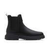 Clarks - Badbury Easy Black Leather