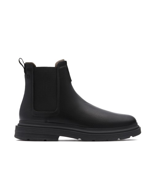 Clarks - Badbury Easy Black Leather