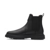 Clarks - Badbury Easy Black Leather