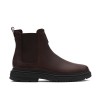 Clarks - Badbury Easy Dark Brown Leather