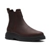 Clarks - Badbury Easy Dark Brown Leather
