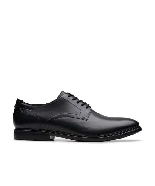 Clarks - Banbury Derby Black Leather