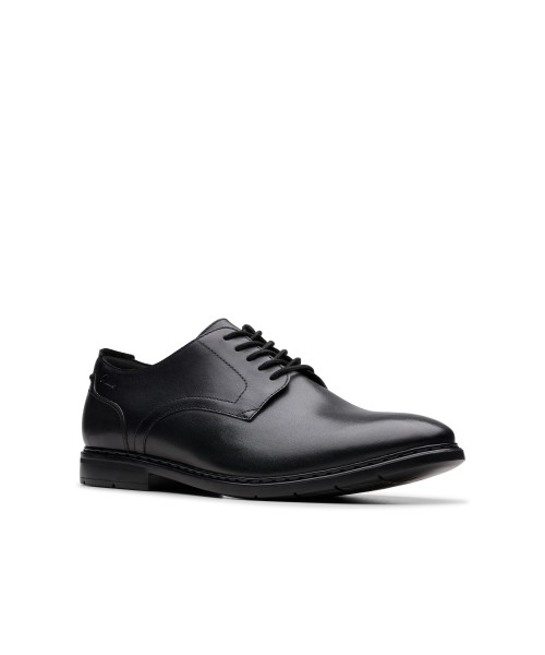 Clarks - Banbury Derby Black Leather
