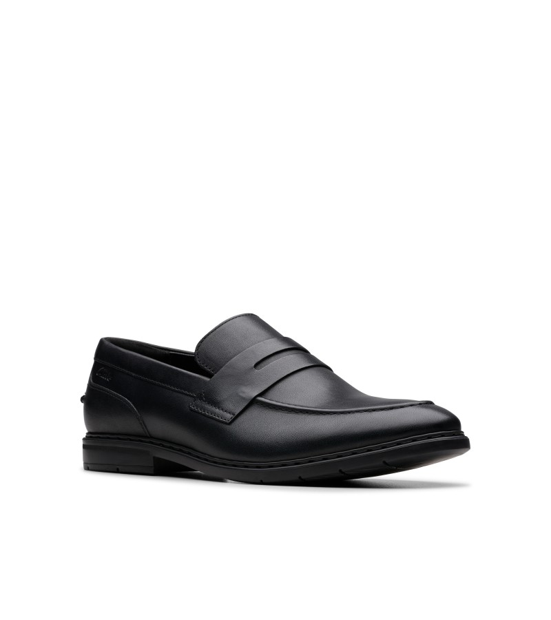 Clarks - Banbury Lo Black Leather