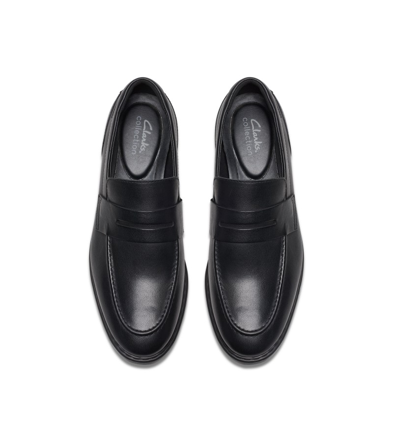 Clarks - Banbury Lo Black Leather