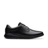 Clarks - Lifton Lace Black Leather Clarks - Lifton Lace Black Leather