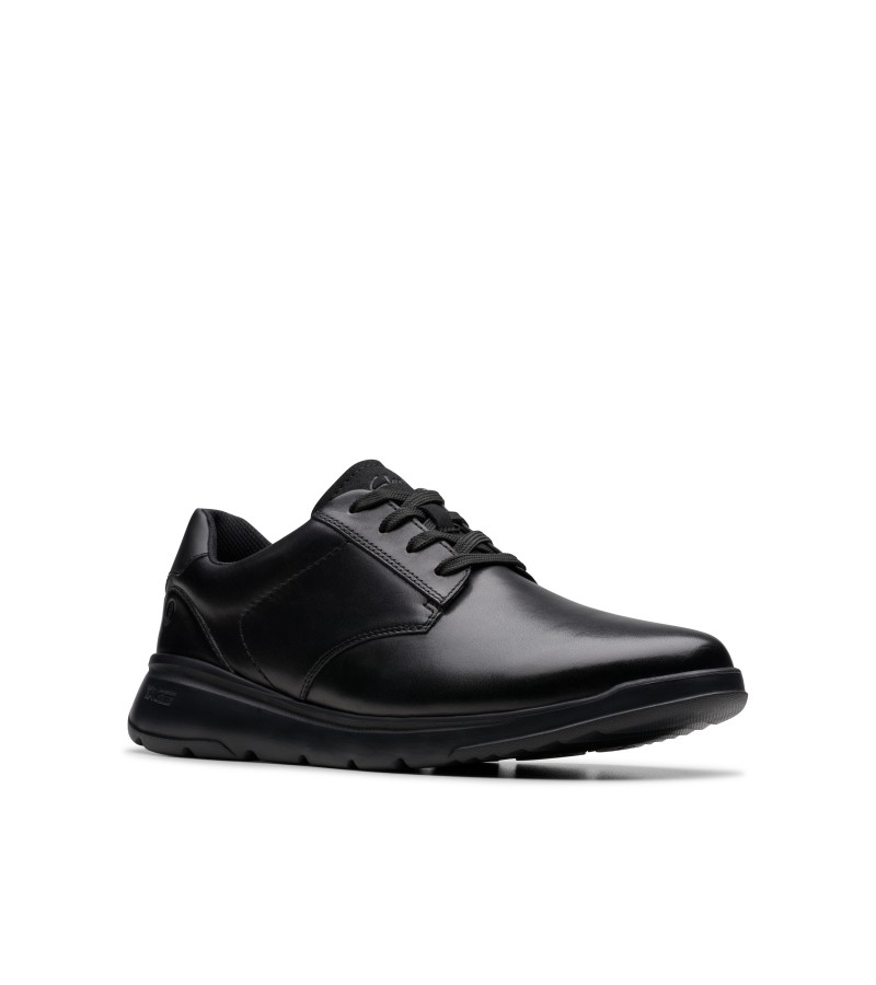 Clarks - Lifton Lace Black Leather Clarks - Lifton Lace Black Leather
