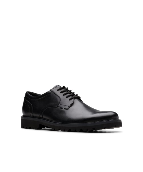 Clarks - Berwick Lace Black Leather