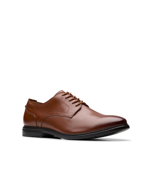 Clarks - Banbury Derby Tan Leather