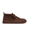 Clarks - Torhill LaceHi Dark Brown Nubuck