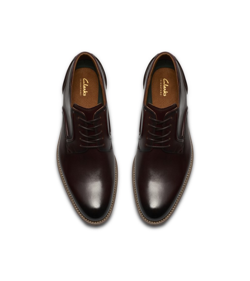 Clarks - CraftRemi Lace Brown Leather Clarks - CraftRemi Lace Brown Leather