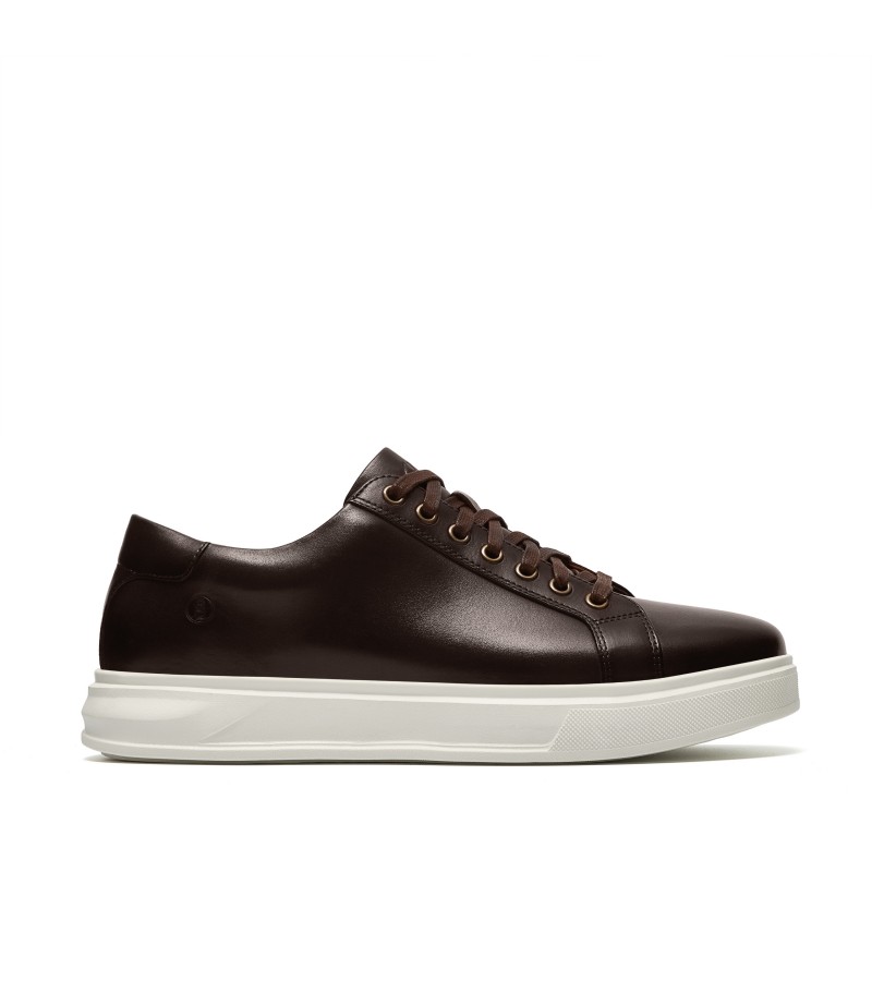 Clarks - Goswell Tie Brown Leather Clarks - Goswell Tie Brown Leather