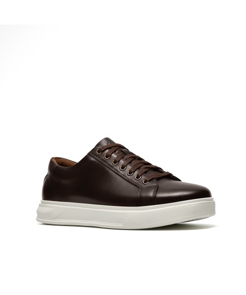 Clarks - Goswell Tie Brown Leather