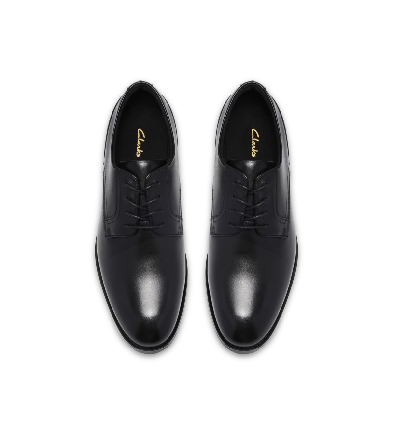 Clarks - Bowburn Lace Black Leather