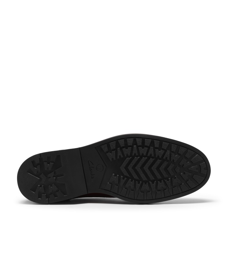 Clarks - Aldwin2 Limit Dark Tan Leather
