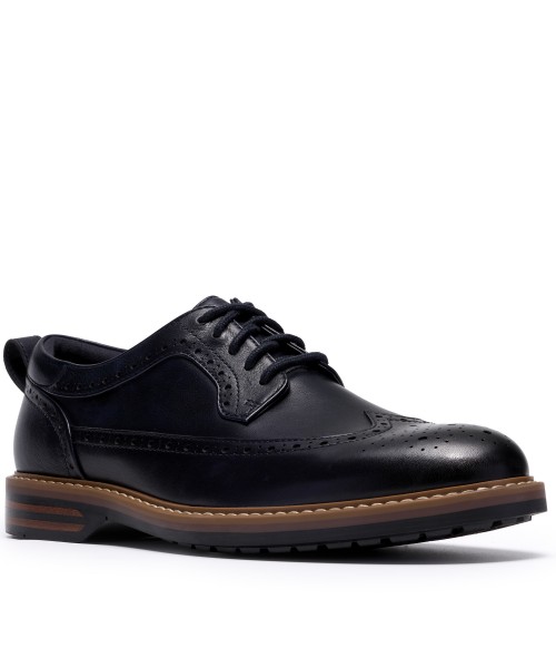 Clarks - Aldwin2 Limit Navy Leather