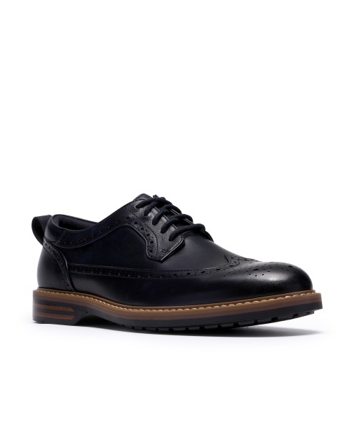 Clarks - Aldwin2 Limit Navy Leather