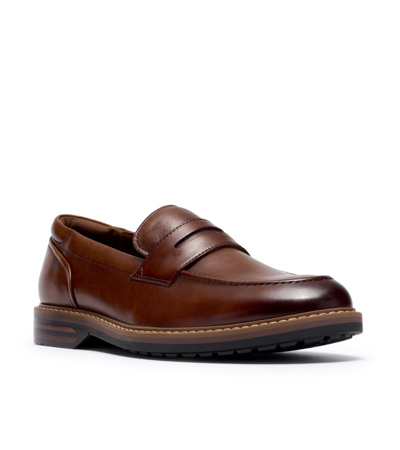 Clarks - Aldwin2 Step Tan Leather