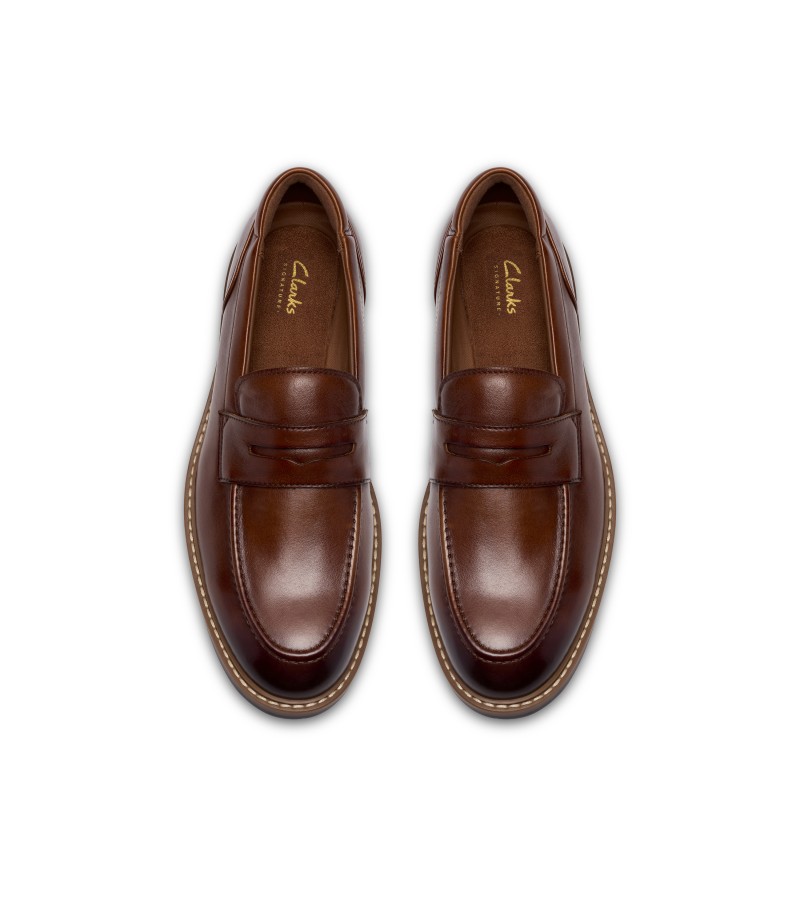 Clarks - Aldwin2 Step Tan Leather