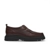 Clarks - Badbury Seam Brown Leather Clarks - Badbury Seam Brown Leather