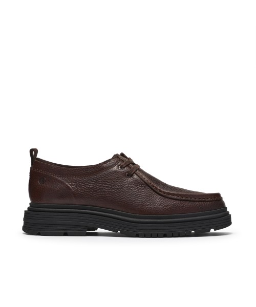 Clarks - Badbury Seam Brown Leather Clarks - Badbury Seam Brown Leather