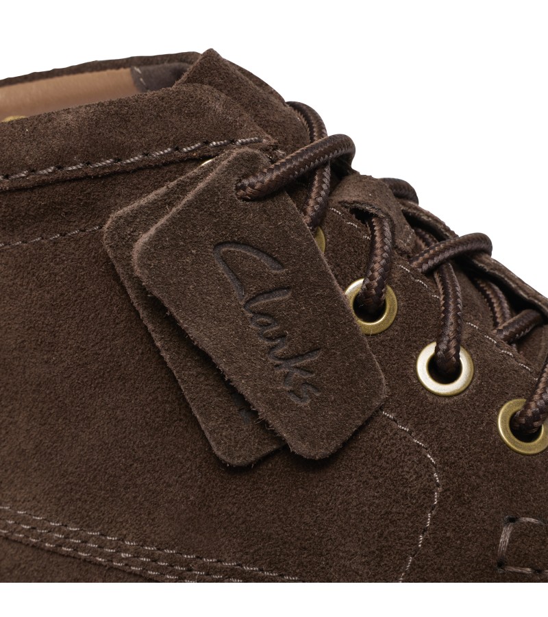 Clarks - Cleyhill Hi Brown Suede Clarks - Cleyhill Hi Brown Suede