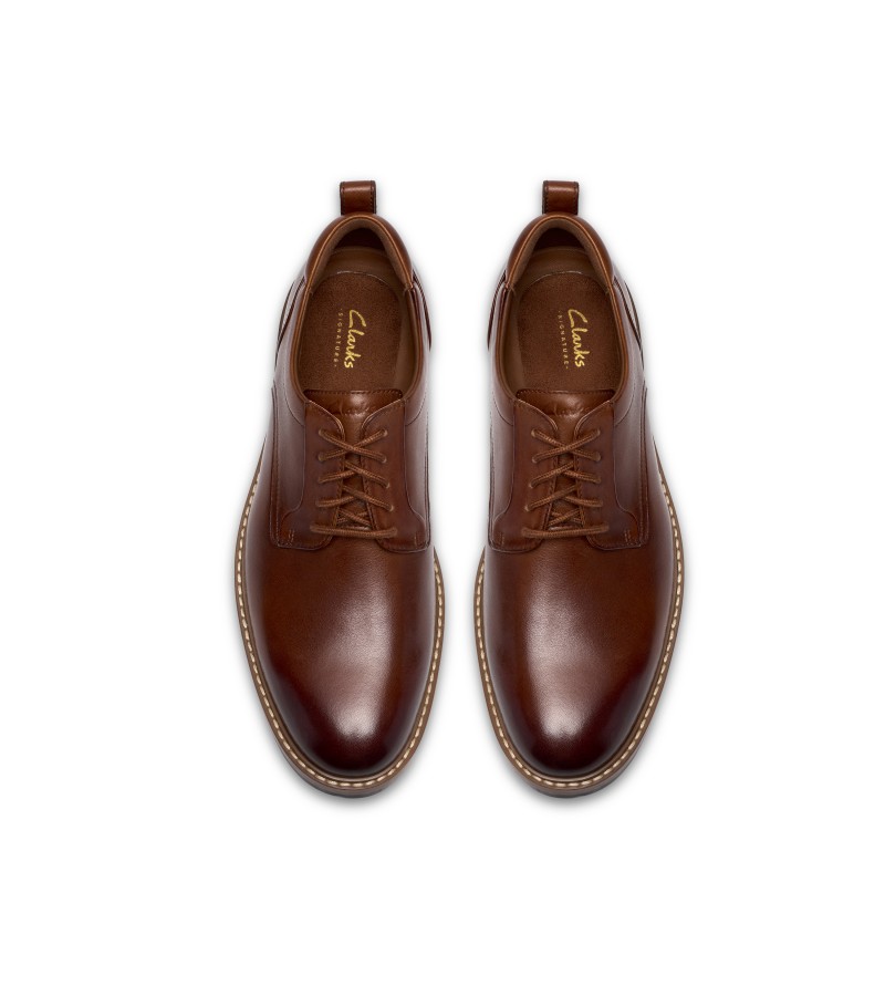 Clarks - Aldwin2 Derby Tan Leather