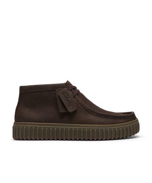 Clarks - Torhill Hi Dark Brown Leather Clarks - Torhill Hi Dark Brown Leather