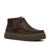 Clarks - Torhill Hi Dark Brown Leather