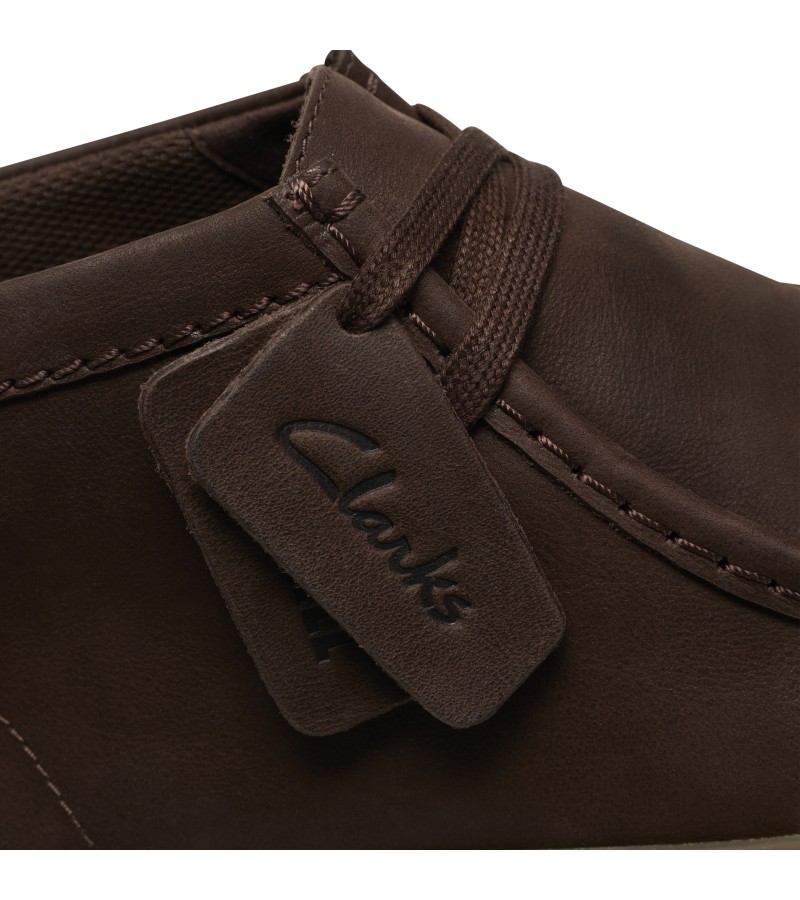 Clarks - Torhill Hi Dark Brown Leather