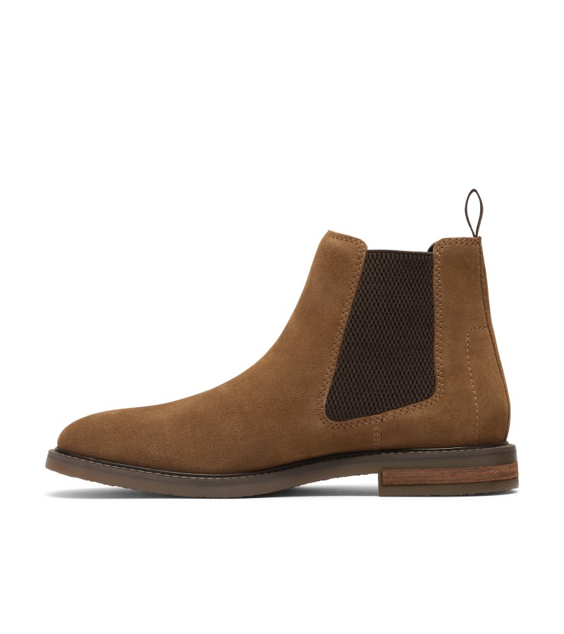 Clarks - Jaxen Easy Cola Suede