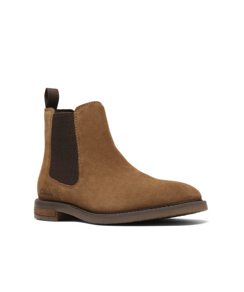 Clarks - Jaxen Easy Cola Suede