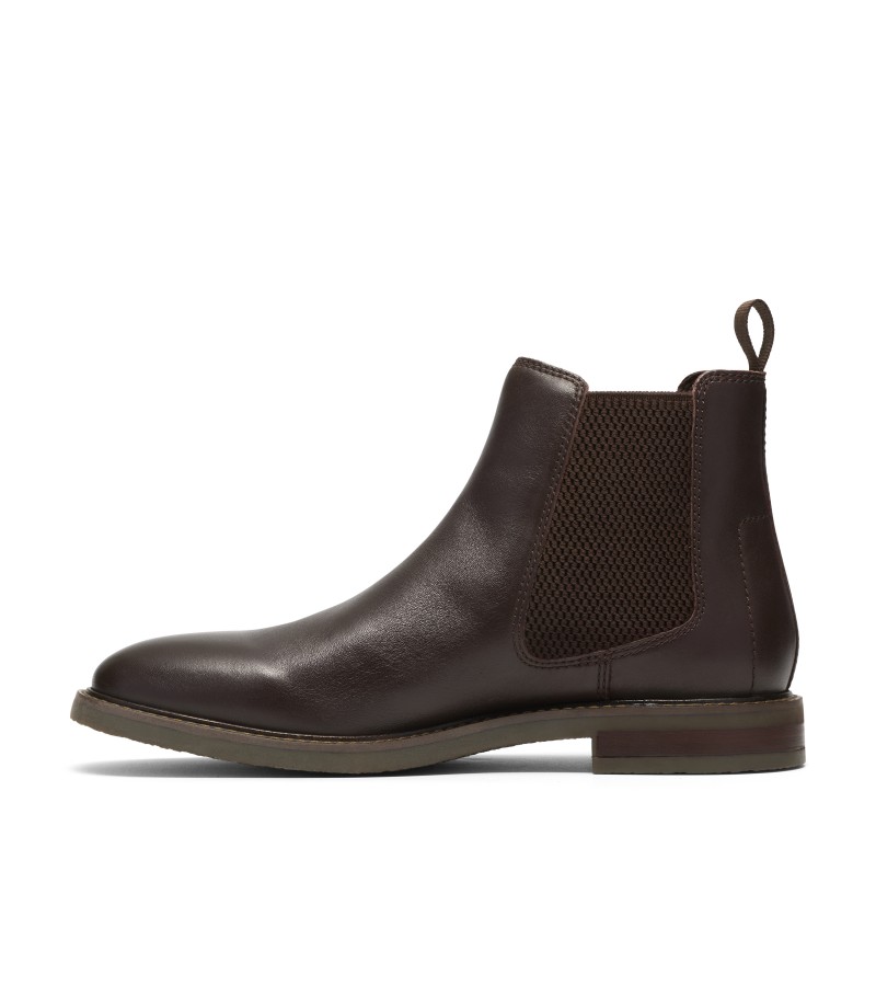 Clarks - Jaxen Easy Brown Leather Clarks - Jaxen Easy Brown Leather