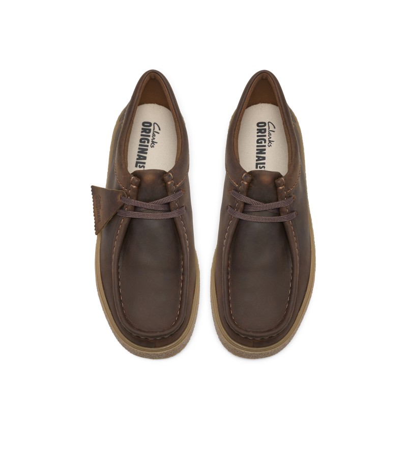 Clarks - Boxbee Walla Beeswax Leather