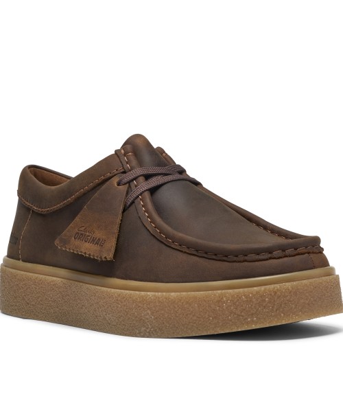 Clarks - Boxbee Walla Beeswax Leather