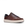 Clarks - Code C Tie Mahogany Leather Clarks - Code C Tie Mahogany Leather