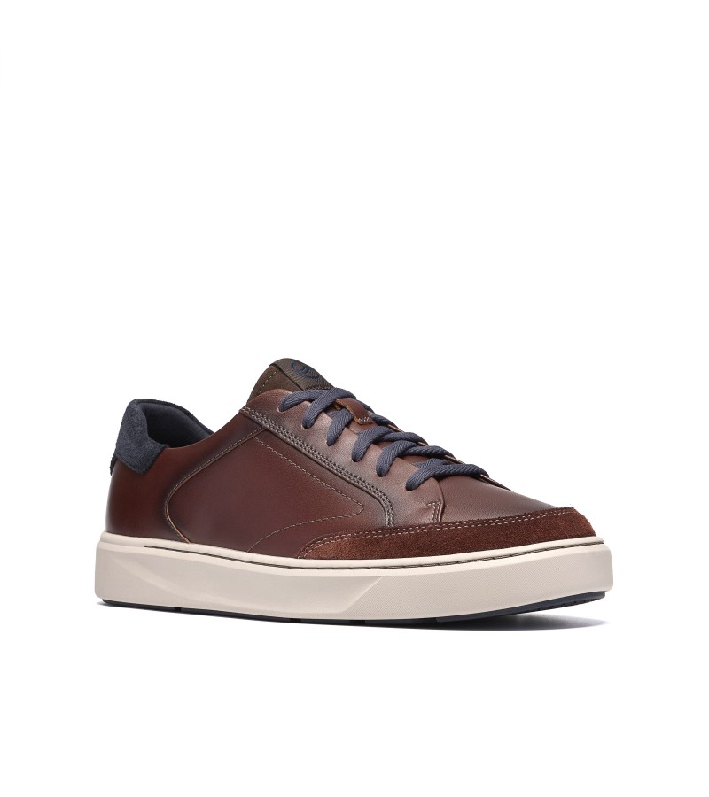 Clarks - Code C Tie Mahogany Leather Clarks - Code C Tie Mahogany Leather