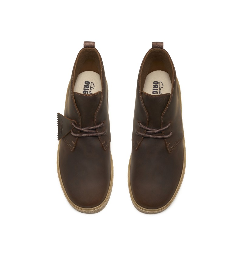 Clarks - Boxbee Desert Beeswax Leather