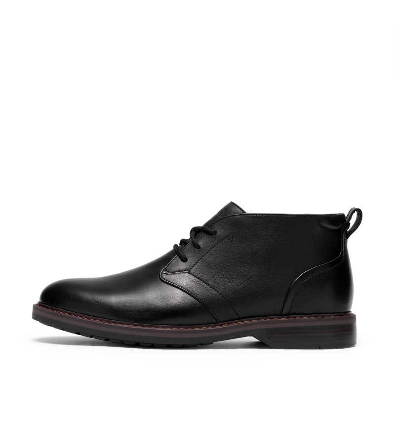 Clarks - Aldwin2 Chukka Black Leather