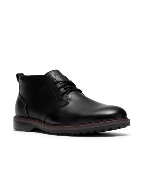 Clarks - Aldwin2 Chukka Black Leather