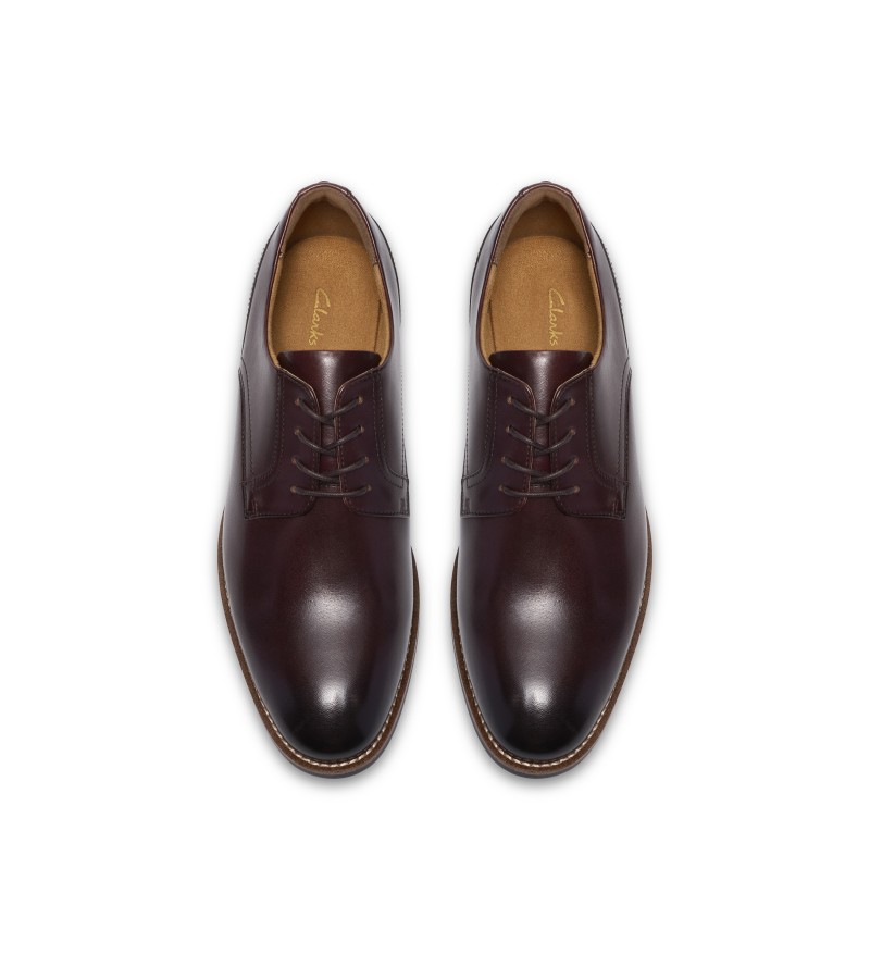 Clarks - Bowburn Lace Brown Leather