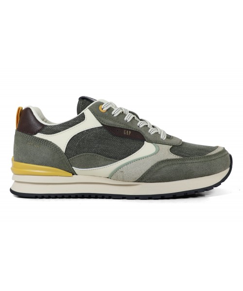 Gap - Run Spirit City Olive Leather/Textile