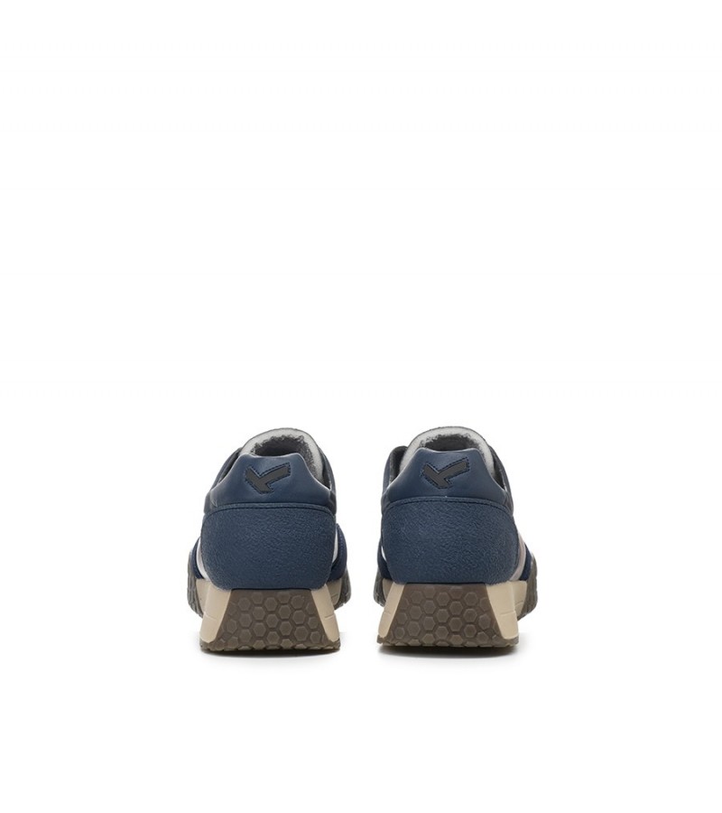 Keh.noo - KM 9775 Navy/Bordeaux Textile/Suede