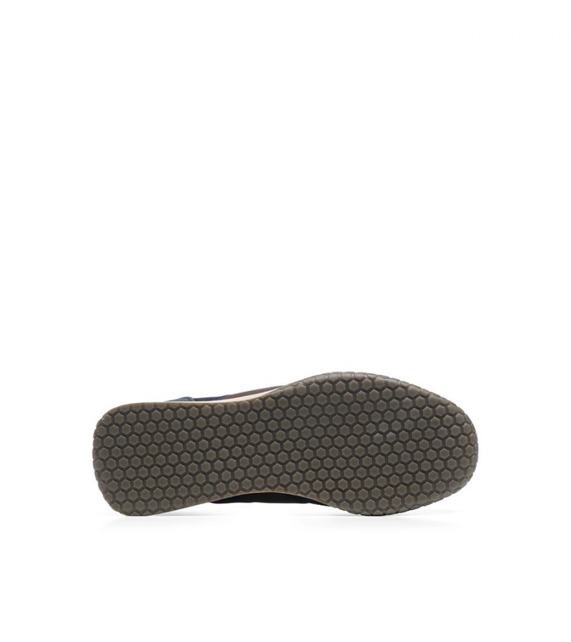 Keh.noo - KM 9775 Navy/Bordeaux Textile/Suede