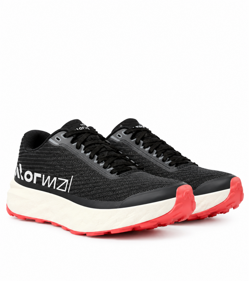 Nnormal - Kjerag 2.0 Shoe Black Textile Nnormal - Kjerag 2.0 Shoe Black Textile