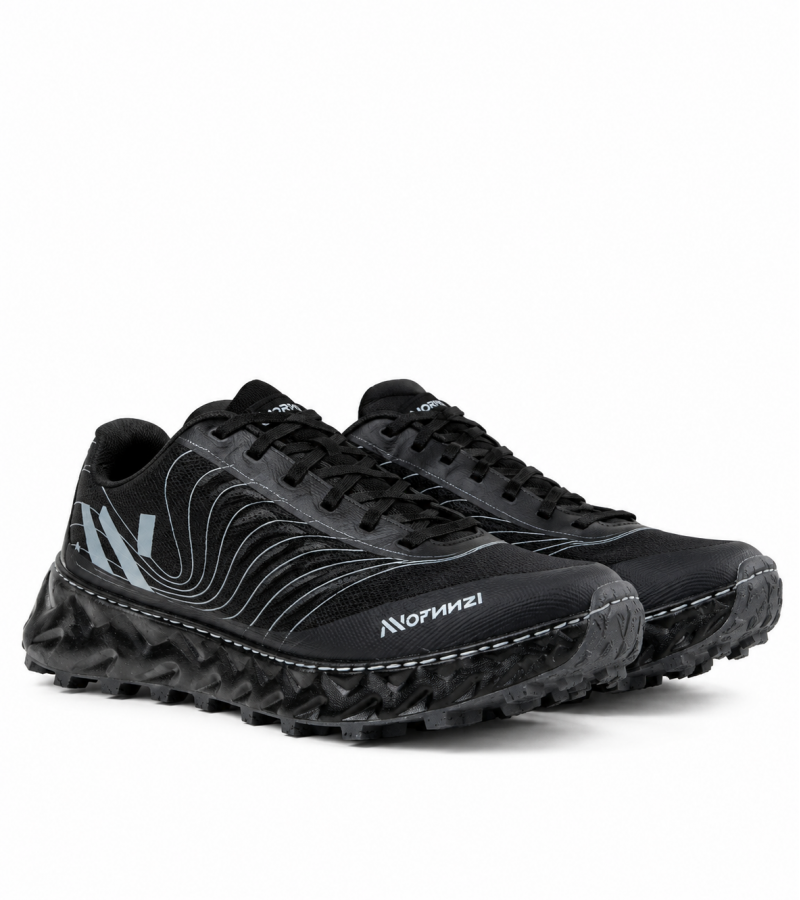 Nnormal - Tomir 2.0 Shoe Black Textile Nnormal - Tomir 2.0 Shoe Black Textile