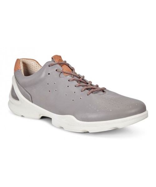 ECCO - BIOM STREET 841804 01539 GREY LEATHER ECCO - BIOM STREET 841804 01539 GREY LEATHER