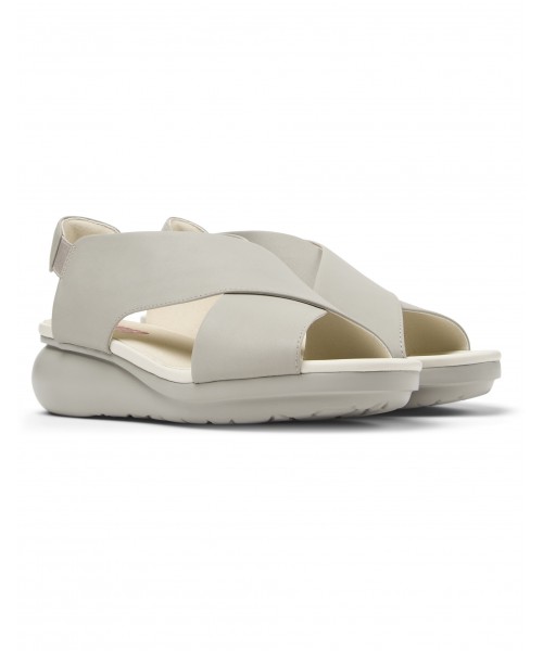 Camper - Balloon K200066-053 Grey Leather Camper - Balloon K200066-053 Grey Leather